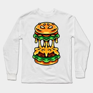 Monster Burger Long Sleeve T-Shirt